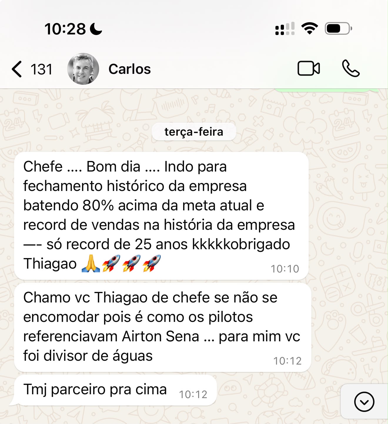 Depoimento de Carlos